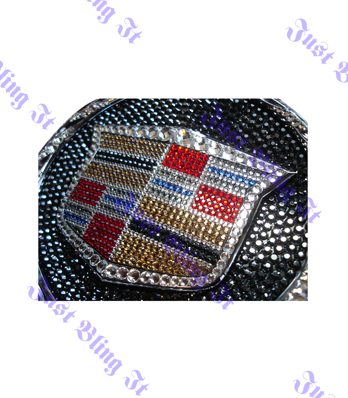 Crystallize Cadillac front Grill Emblem – Just Bling It LV